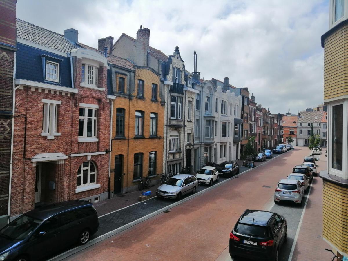 Large Apartment 800M From The Beach 90 Square Meters Ostende Exteriér fotografie