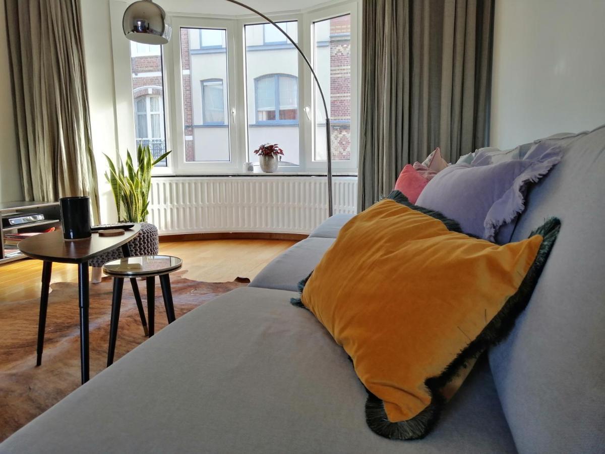 Large Apartment 800M From The Beach 90 Square Meters Ostende Exteriér fotografie