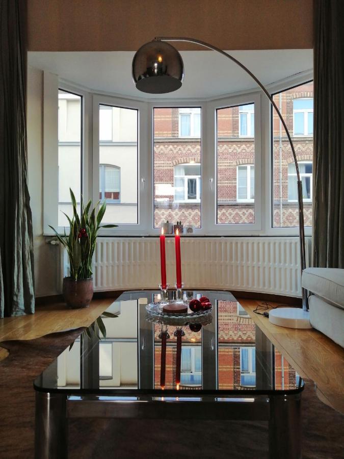 Large Apartment 800M From The Beach 90 Square Meters Ostende Exteriér fotografie